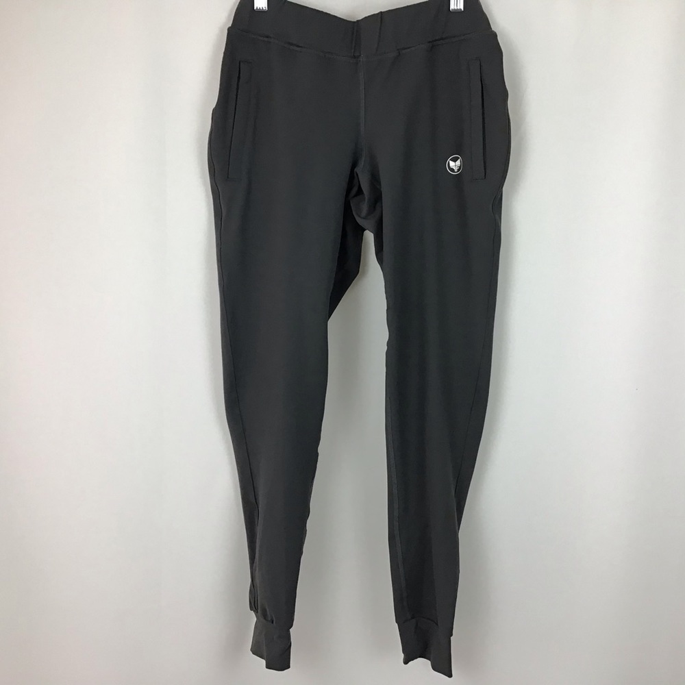 Alpha forward gray joggers